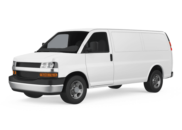 Cargo van illustration